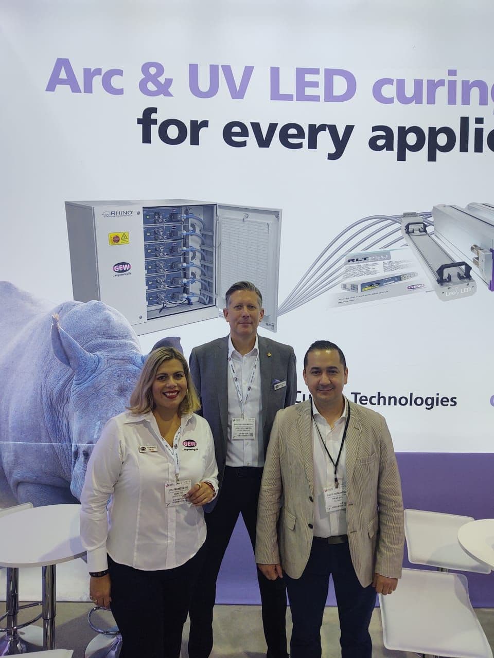 GEW y PRINT SYS en Label Finishing / Labelexpo Americas 2022